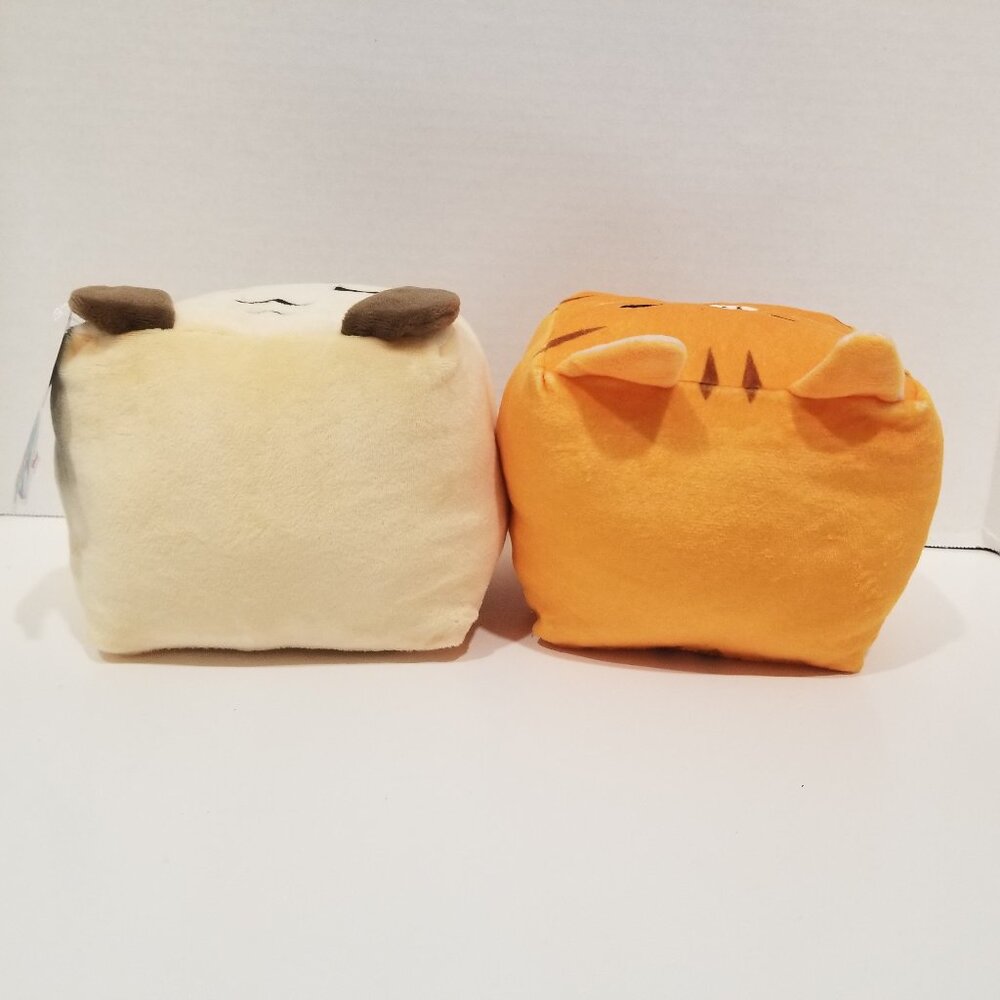 Inseparables Plush Cubes Cat and Dog, NWT - Picture 5 of 15